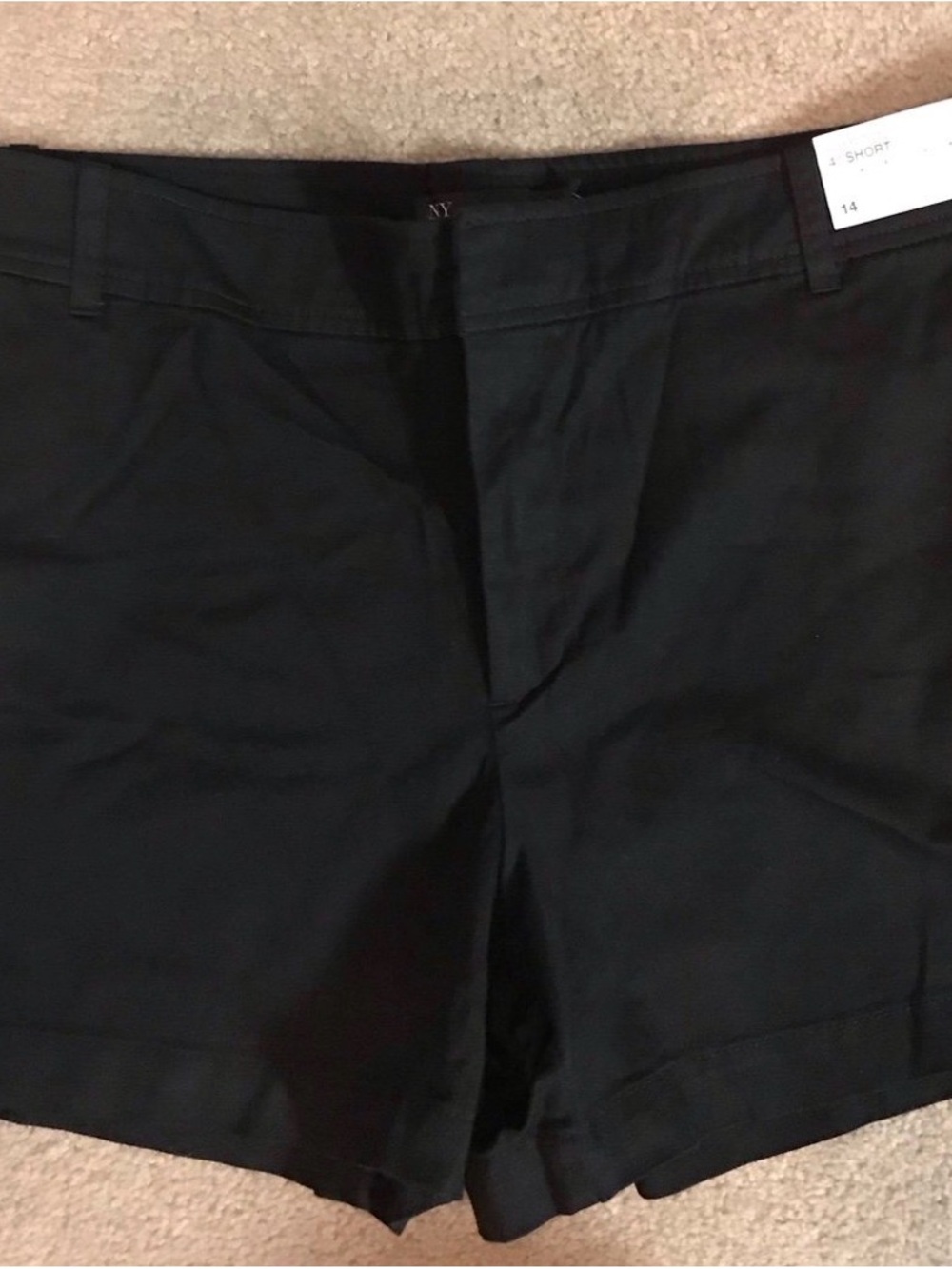New York & Company Black Women's Tailored Shorts